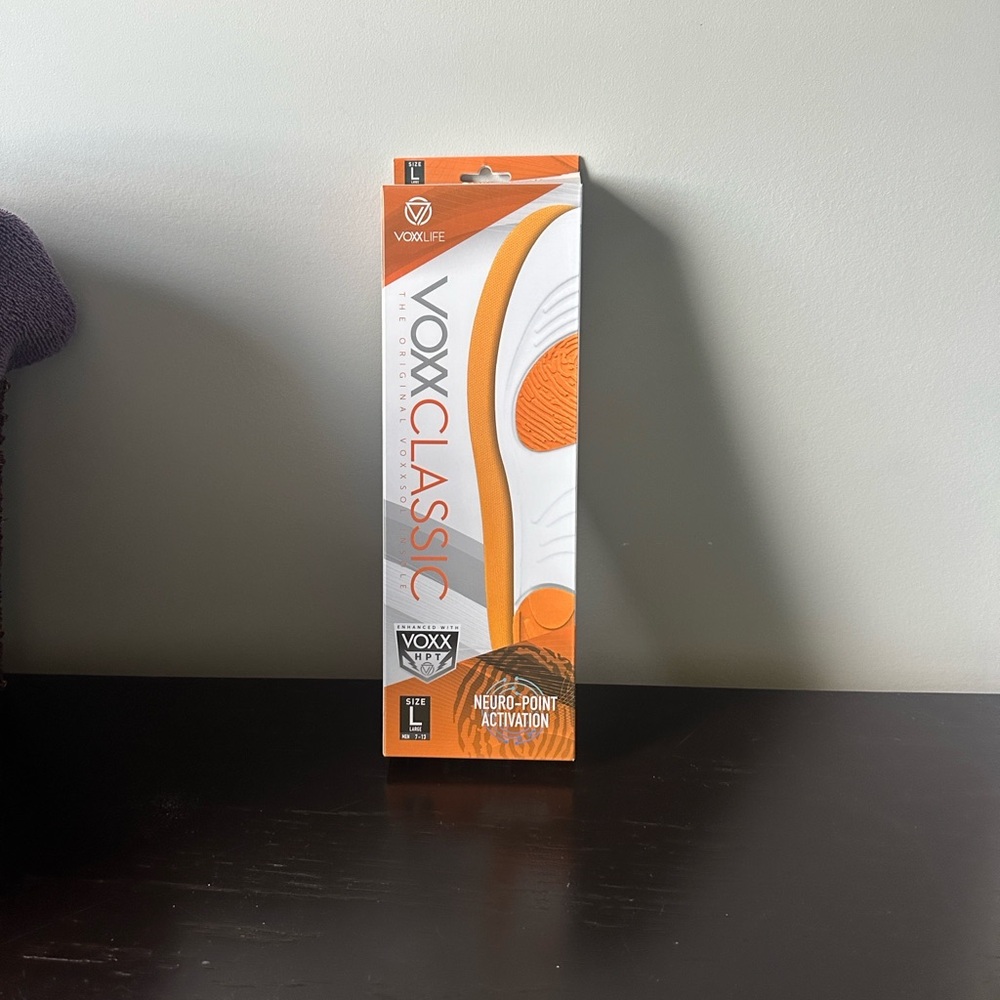 VOXX LIFE Classic Orange Insoles
